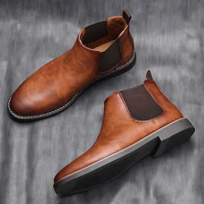 bottes chelsea en cuir, élégance intemporelle pour l'automne-hiver