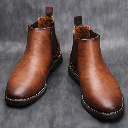 bottes chelsea en cuir, élégance intemporelle pour l'automne-hiver