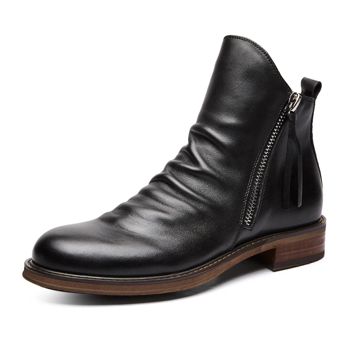 bottines chelsea en cuir, confort et élégance pour l'automne