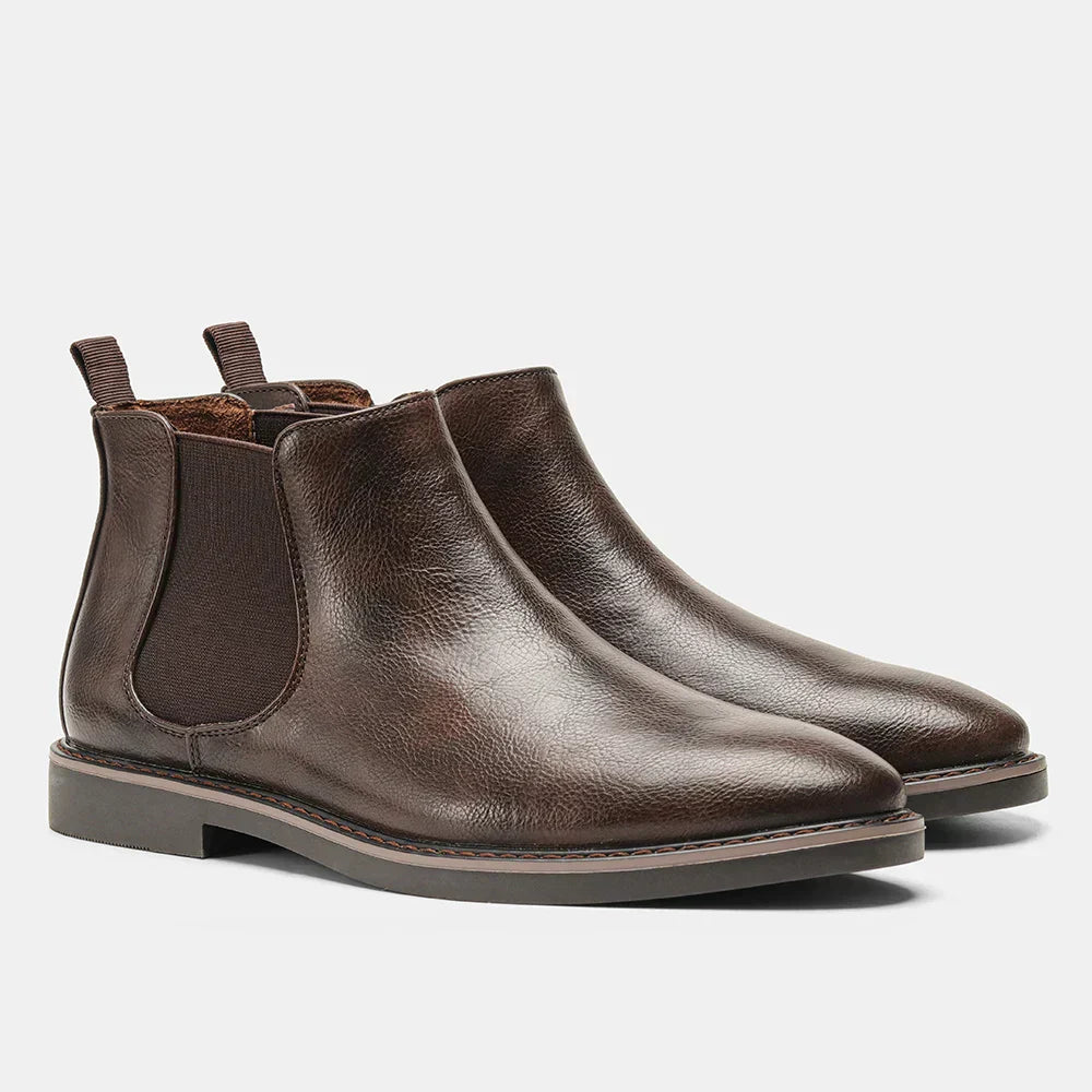 bottes chelsea en cuir, élégance intemporelle pour l'automne-hiver