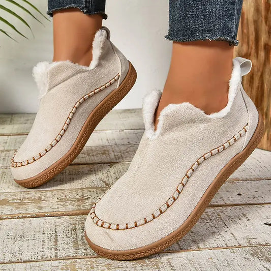 bottines confortables en cuir avec soutien de cheville pour l'automne