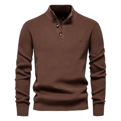 pull col haut en laine douce, confort et élégance pour l'hiver