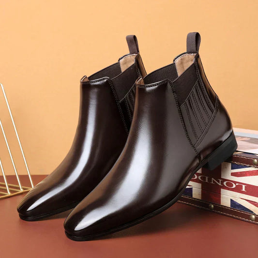 bottines en cuir synthétique confortables pour un style intemporel