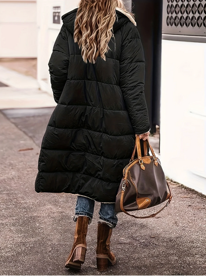 parka réversible chaude en sherpa pour un confort élégant cet hiver