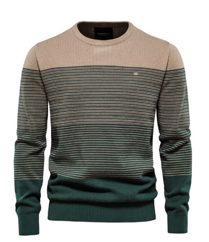 Pull robuste en laine pour homme, confortable et idéal pour l'hiver