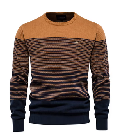 Pull robuste en laine pour homme, confortable et idéal pour l'hiver