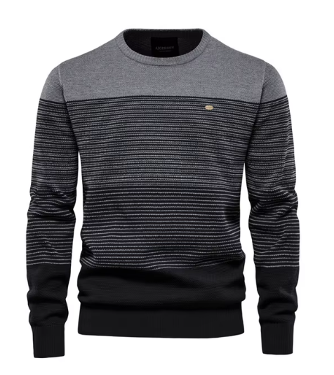 Pull robuste en laine pour homme, confortable et idéal pour l'hiver