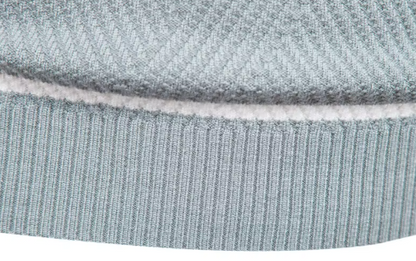 Pull élégant en laine pour homme, motif à chevrons, automne-hiver
