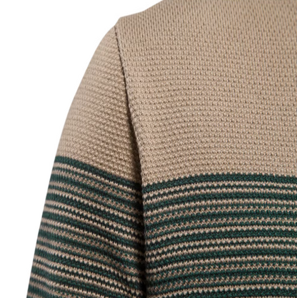 Pull robuste en laine pour homme, confortable et idéal pour l'hiver