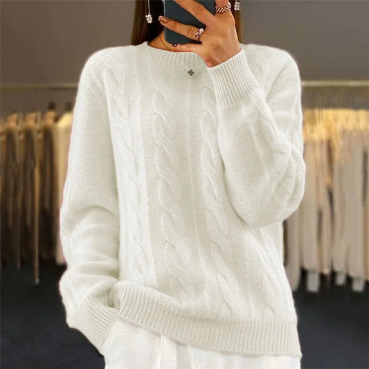 Pull en cachemire doux pour un confort élégant en automne