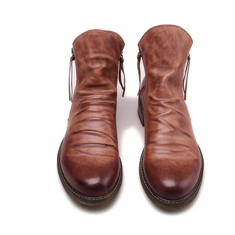bottines chelsea en cuir, confort et élégance pour l'automne