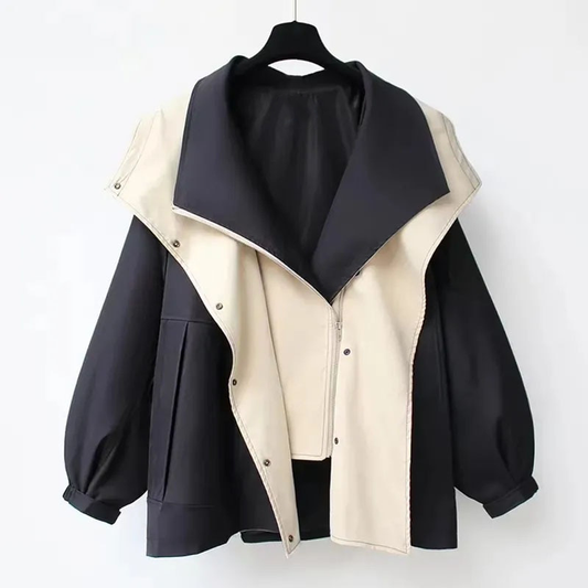 Veste réversible en tissu de qualité, chaude et confortable pour l'hiver