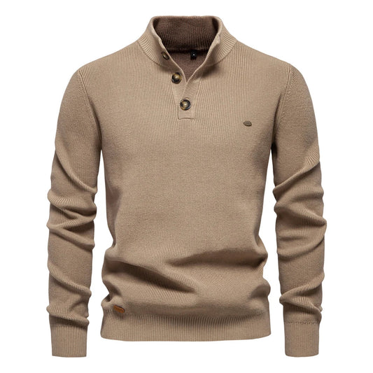 pull col haut en laine douce, confort et élégance pour l'hiver