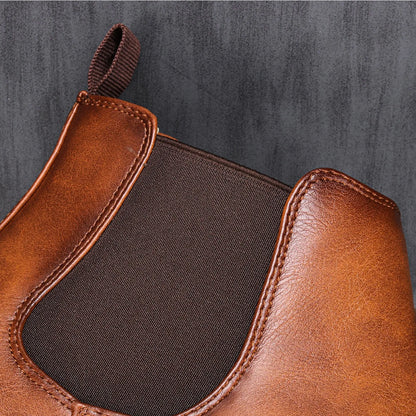 bottes chelsea en cuir, élégance intemporelle pour l'automne-hiver