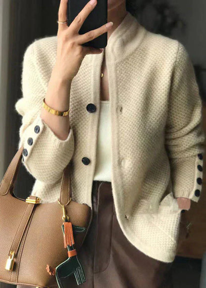 Cardigan en cachemire, confortable et intemporel pour l'automne