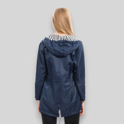 veste de pluie imperméable en tissu respirant pour un confort élégant