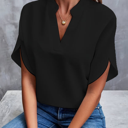 blouse en tissu doux avec drapé confortable pour un automne élégant