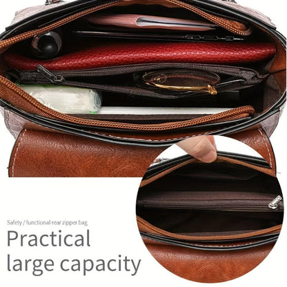 sac à main en cuir de haute qualité, élégant et confortable
