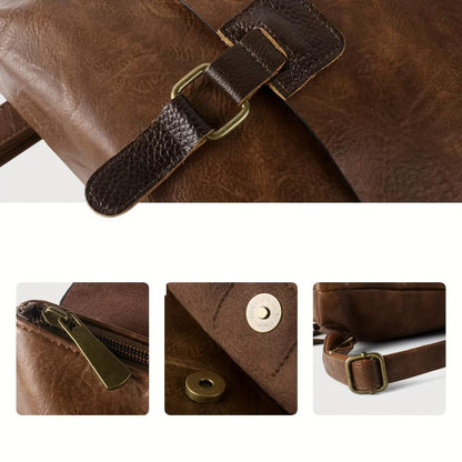 sac à dos vintage en matériau de qualité, confortable et pratique