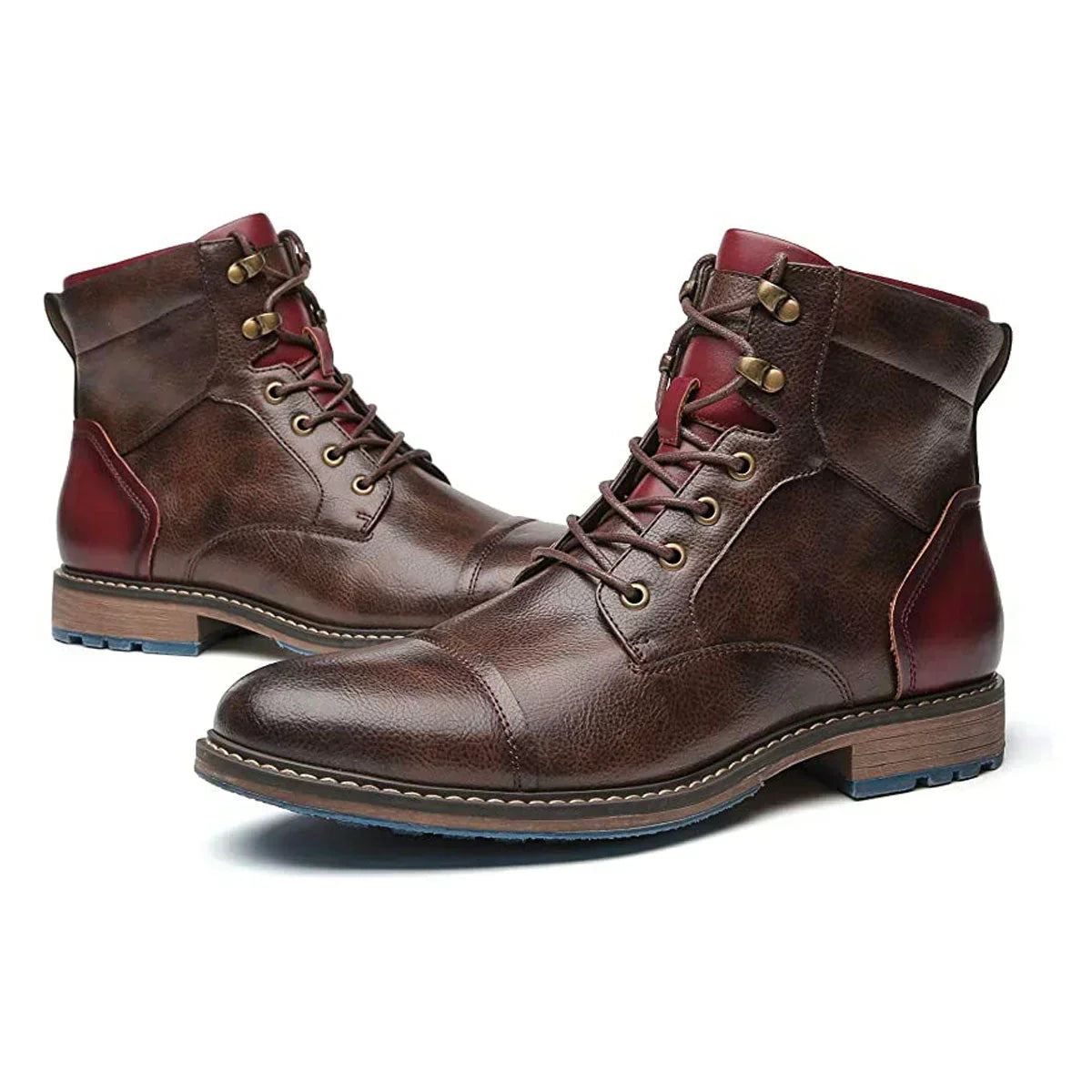 bottes oxford en cuir, élégance intemporelle et confort pour l'automne