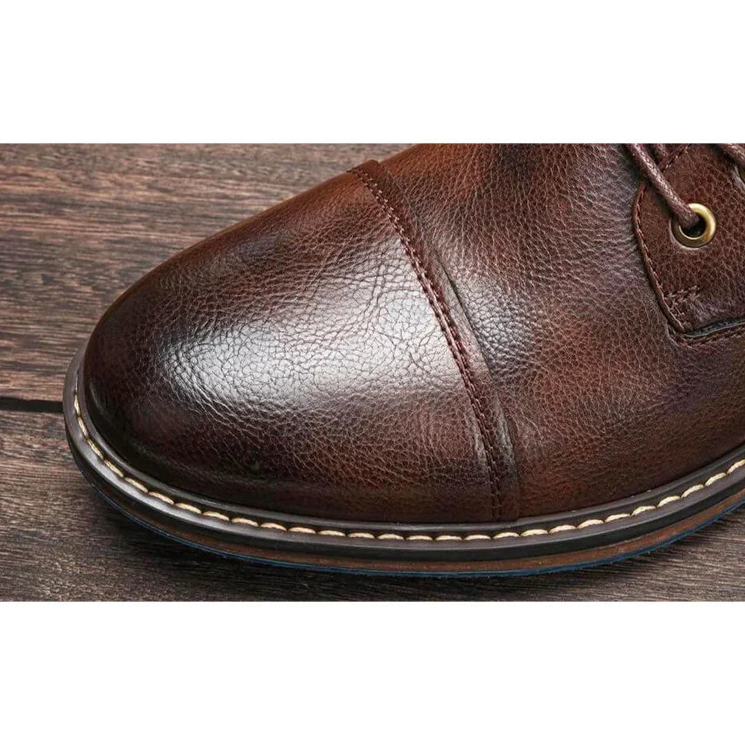 bottes oxford en cuir, élégance intemporelle et confort pour l'automne