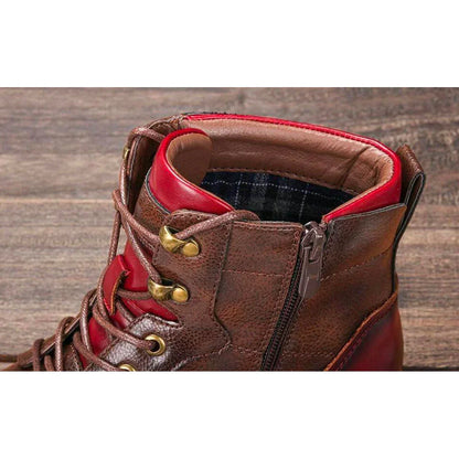 bottes oxford en cuir, élégance intemporelle et confort pour l'automne