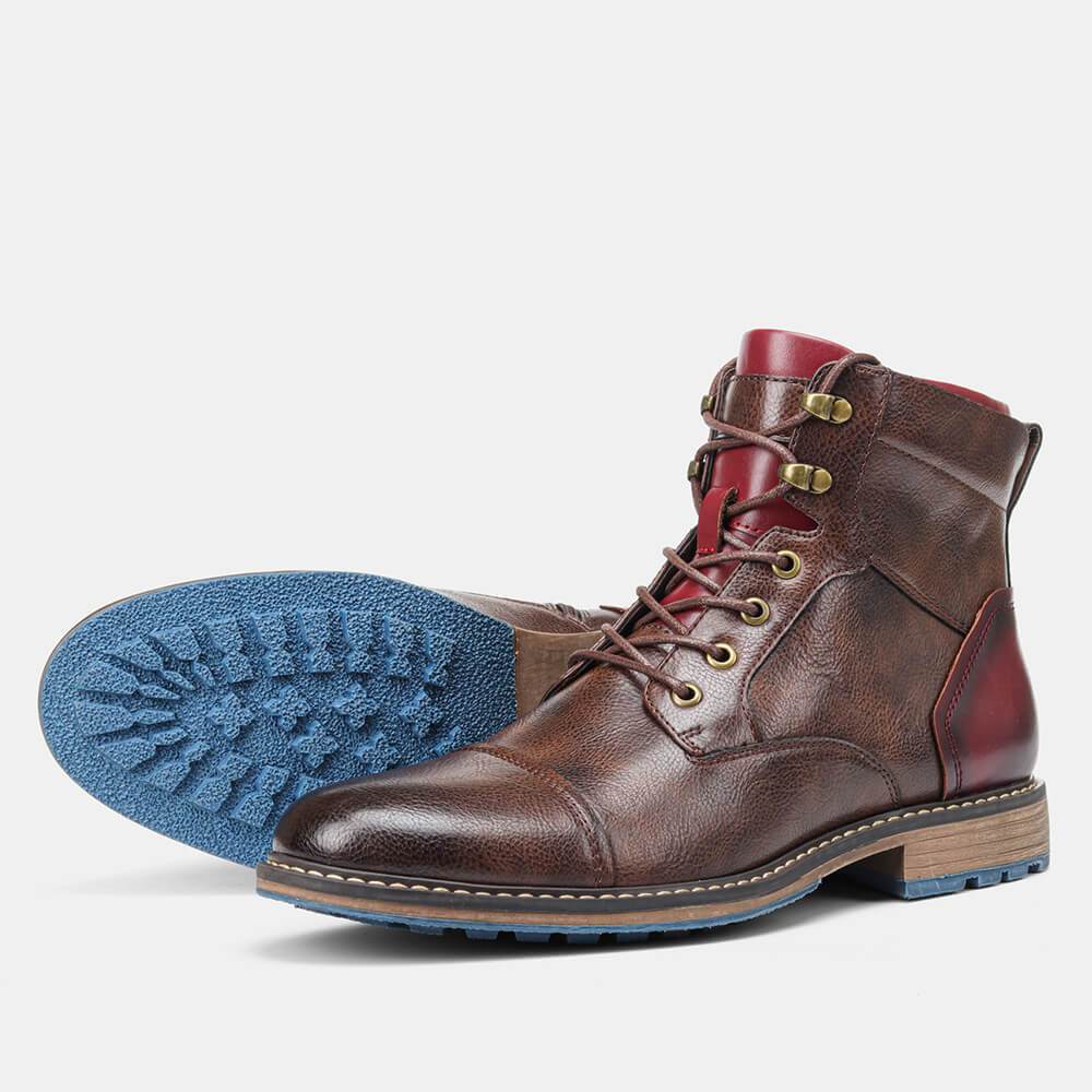 bottes oxford en cuir, élégance intemporelle et confort pour l'automne