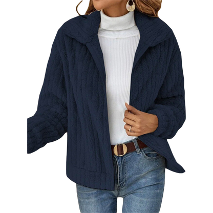 Manteau d'hiver en tissu haut de gamme pour un confort élégant