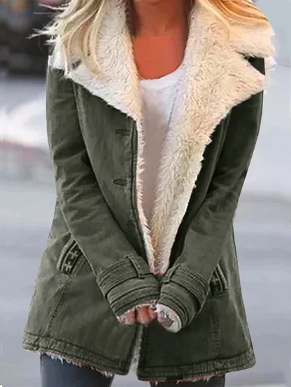 veste décontractée en tissu doux pour un confort tout en élégance