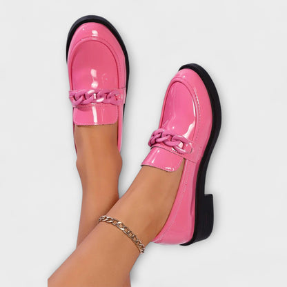 Chaussures bateau en cuir, confortables et élégantes pour l'été
