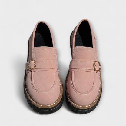 Mocassins décontractés en cuir, confortables et élégants pour l'automne