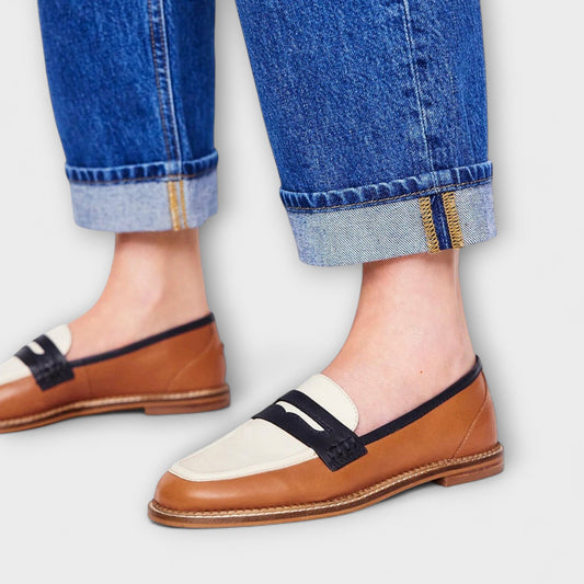 mocassins en cuir souple au design élégant pour un confort tout au long de l'année