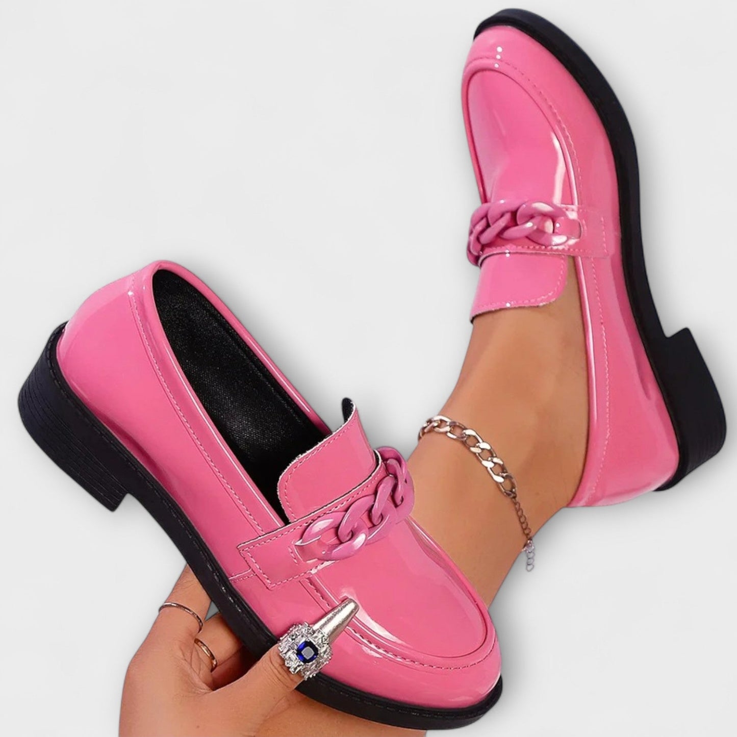 Chaussures bateau en cuir, confortables et élégantes pour l'été