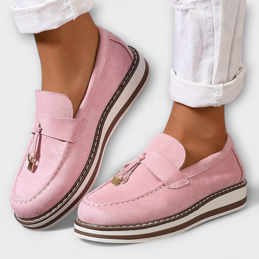 mocassins décontractés en cuir souple pour un confort intemporel