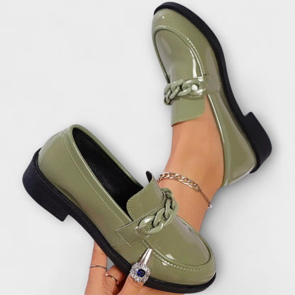 Chaussures bateau en cuir, confortables et élégantes pour l'été