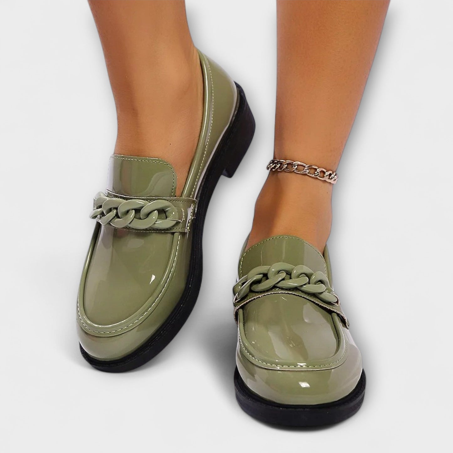 Chaussures bateau en cuir, confortables et élégantes pour l'été