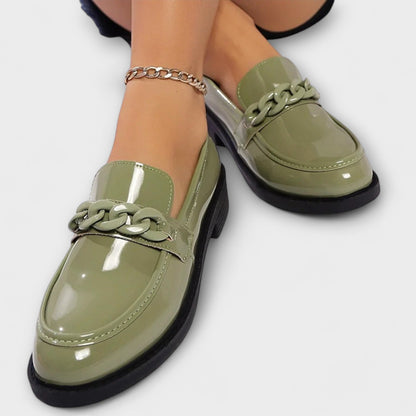Chaussures bateau en cuir, confortables et élégantes pour l'été
