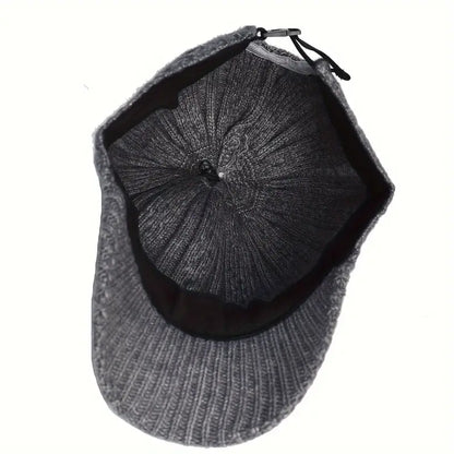 bonnet d'automne en laine de qualité, doux et confortable