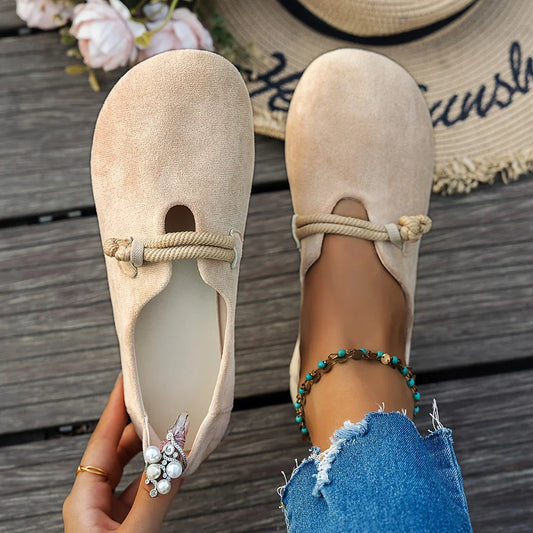 chaussures décontractées en matériau doux pour un confort élégant