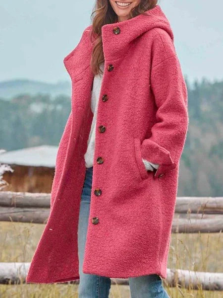 manteau long en laine pour un confort élégant en hiver