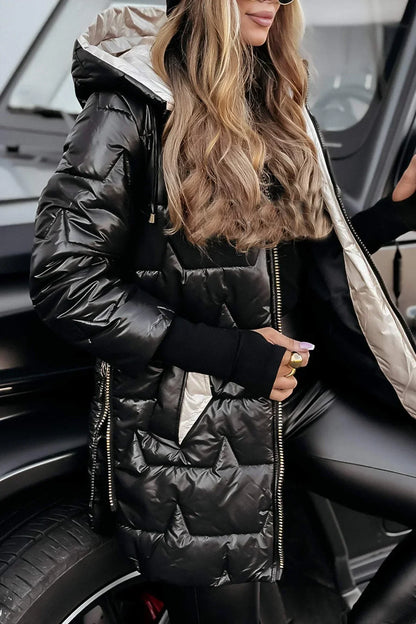 manteau d'hiver élégant en laine, chaud et confortable pour l'hiver
