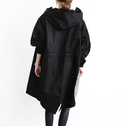 Trench coat élégant en laine, coupe intemporelle pour l'automne