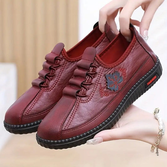 Chaussures en cuir orthopédiques confortables pour un style intemporel