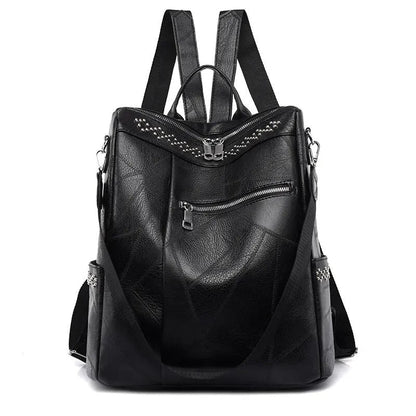 sac à dos en cuir rétro-chic, élégant et confortable pour toutes les occasions