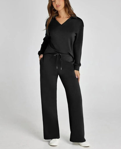 Ensemble Élégant en Tissu Léger pour Printemps/Été