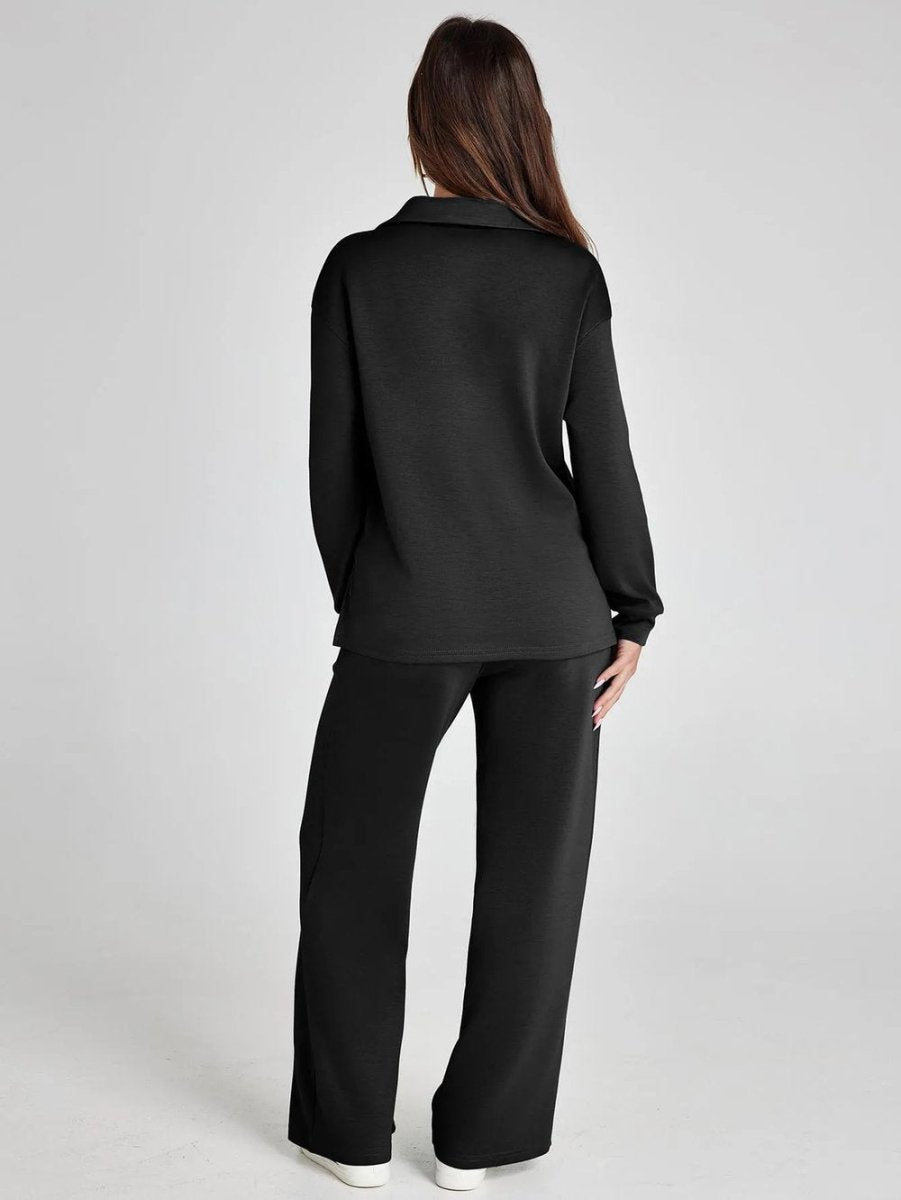 Ensemble Élégant en Tissu Léger pour Printemps/Été