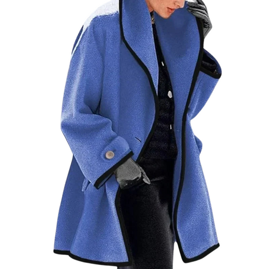 trench coat élégant en laine chaude pour un hiver raffiné