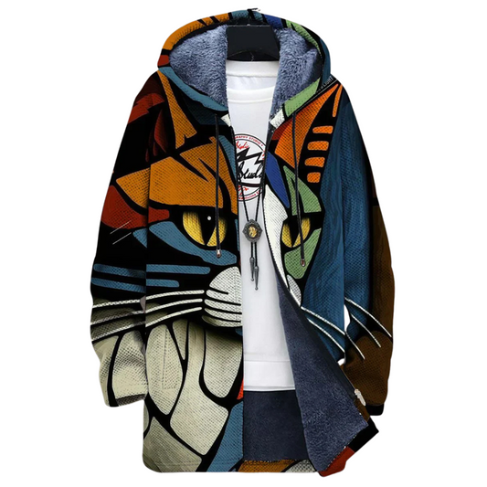 veste imprimée en tissu léger pour un confort élégant au printemps