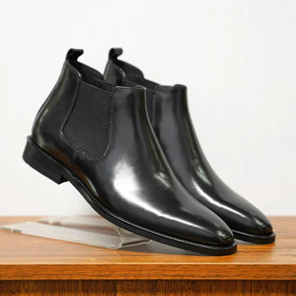 bottines chelsea en cuir raffiné, confort et élégance pour l'automne