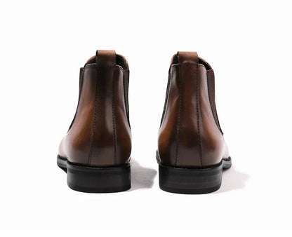 bottines chelsea en cuir raffiné, confort et élégance pour l'automne